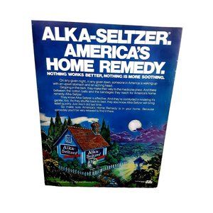 1981 Alka Seltzer Home Remedy Vintage ad